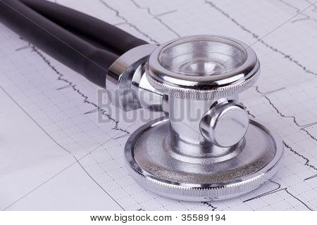 stetoskop a EKG