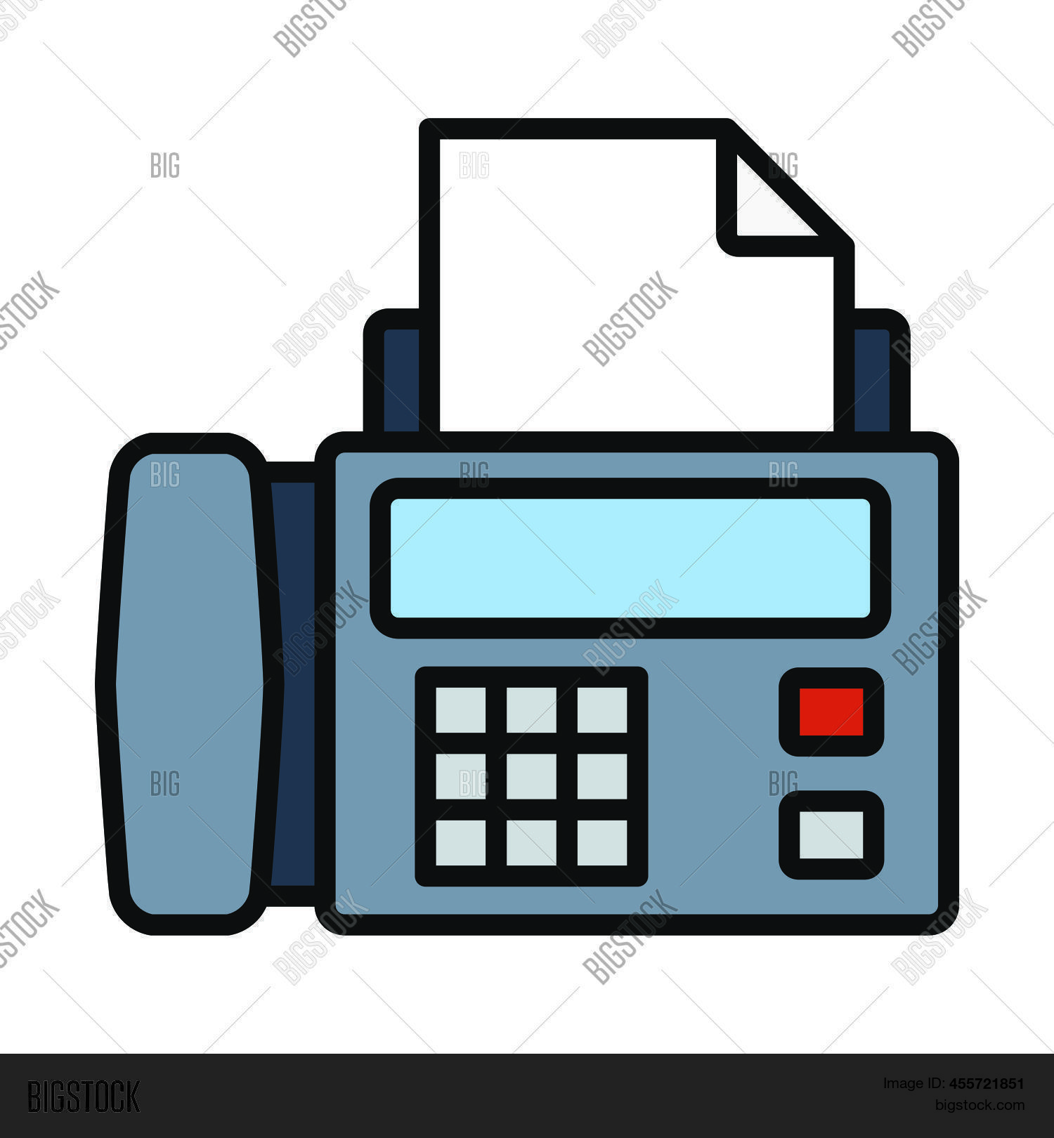 Fax Icon. Editable Vector & Photo (Free Trial) Bigstock