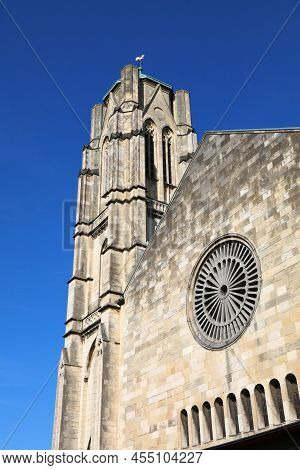 Church Of Saint Gertrude (sankt Gertrud Kirche) In Essen, Germany. Roman Catholic Church.