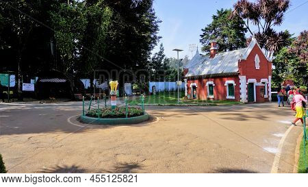 Beautiful Government Botanical Gardens In Ooty, Tamilnadu, India.