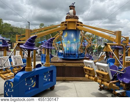 Goshen, Ny - May 14: Lego Castle At Legoland In Goshen, New York, As Seen On May 14, 2022.