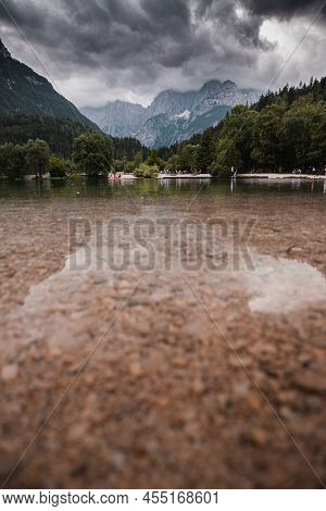 Lake Jasna In Slovenia