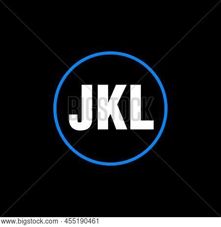 Jkl Company Name Initial Monogram. Jkl Icon.