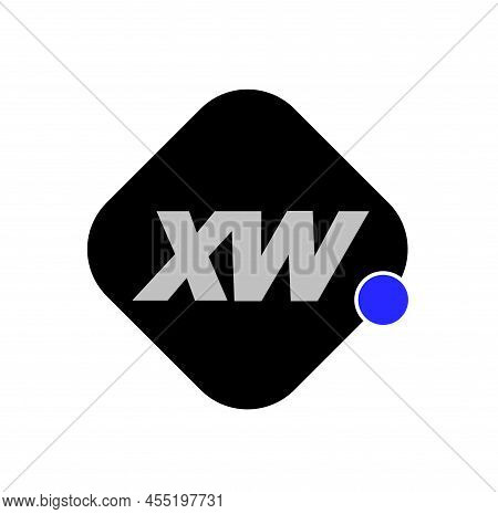 Xw Letters Initial Monogram Of Company. Xw Icon Vector.