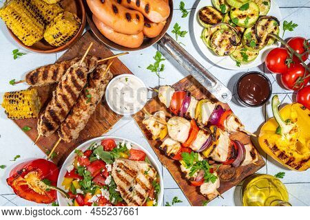 Grilled Summer Bbq Food