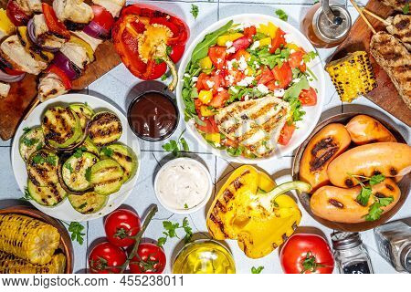 Grilled Summer Bbq Food