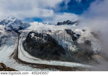 This Wiewpoint Is Above The Clouds, Who Surrounding Another Peaks In This Area.