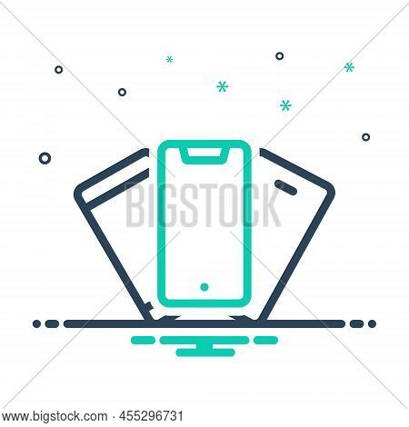 Mix Icon For Variety Phone Change Variation Collection Transmutation