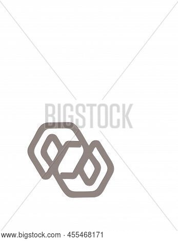 Gg, Ge, Gog Initials Circle Geometric Logo And Vector Icon