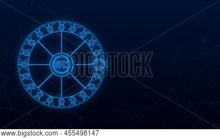 Roulette Fortune. Wheel Fortune For Game And Win Jackpot. Online Casino Concept. Internet Casino Mar