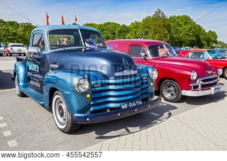1952 Chevrolet 3100 Pick-up Truck At Rosmalen, The Netherlands - May 10, 2015