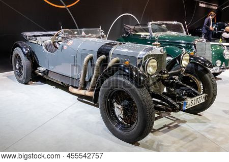 Mercedes-benz Ssk (w06) Classic Roadster Car Showcased At The Techno Classica Essen Car Show - April