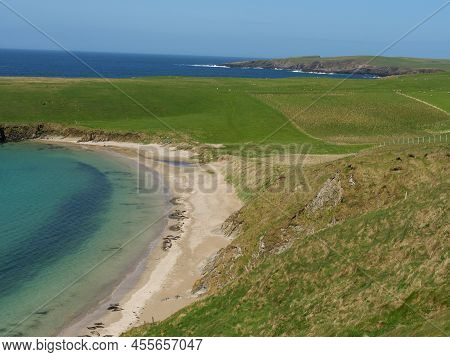 the city of Lerwick and the shetland islands