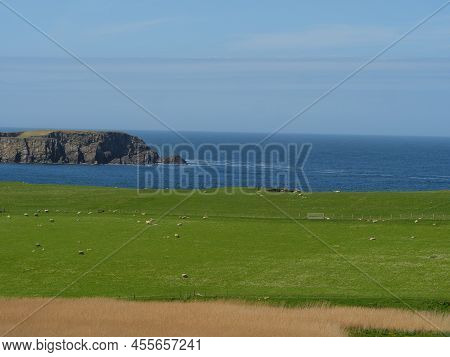 the city of Lerwick and the shetland islands