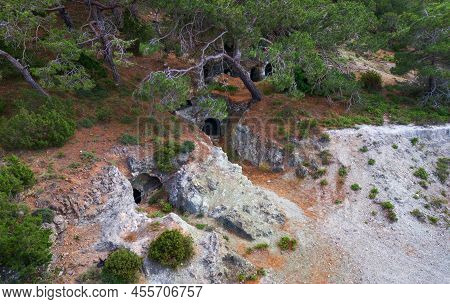 Abandoned Underground Magnesium Mines In Akamas Penisula, Cyprus