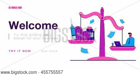 Conflict Between Health And Work Of Employee On Unbalanced Scale. Comparison Of Healthy Life Of Pers