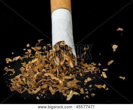 Cigarettes froissé
