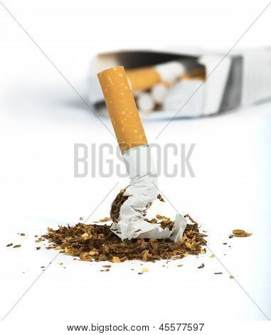 Cigarettes froissé