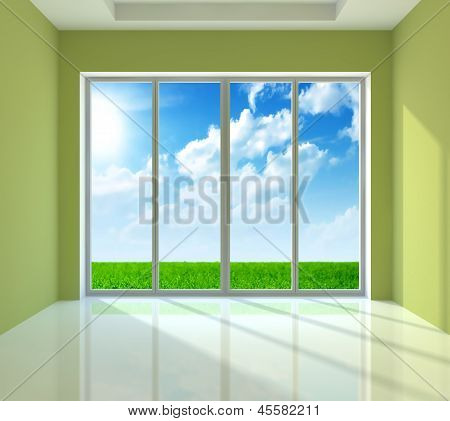 Großes Fenster