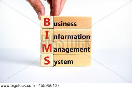 Bims, Business Information Management System Symbol. Concept Words Bims, Business Information Manage