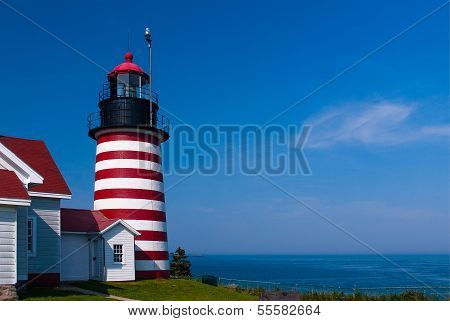 Quoddy Lighthouse in Down East Maine