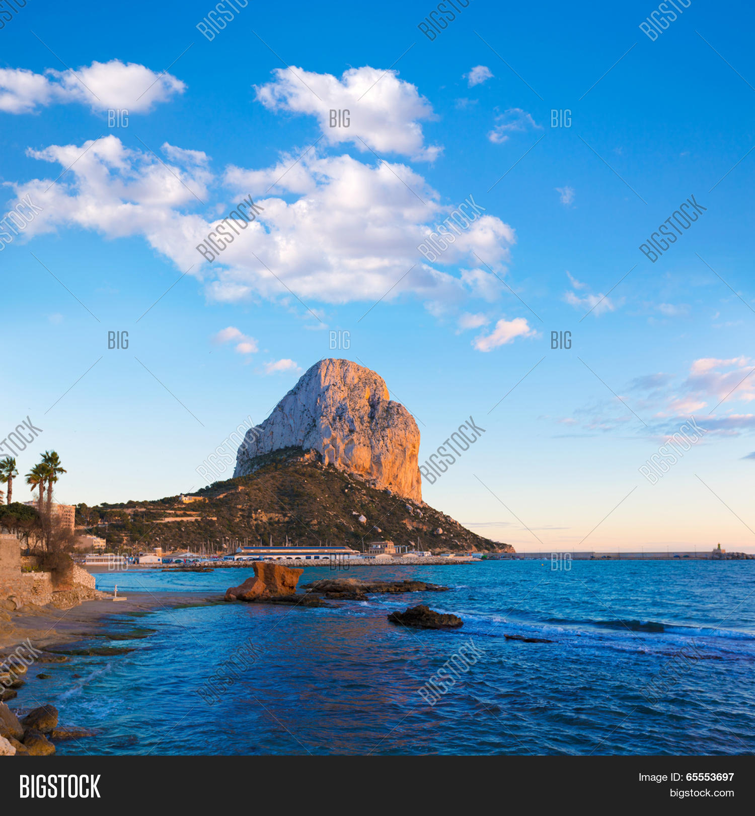 Calpe Alicante Sunset Image & Photo (Free Trial) | Bigstock