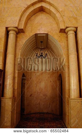 Mihrab of Putra Mosque in Putrajaya, Malaysia