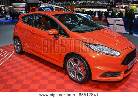 Ford Fiesta St At The Geneva Motor Show