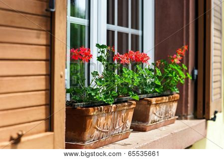Renovated Pvc Windows In Old Village House