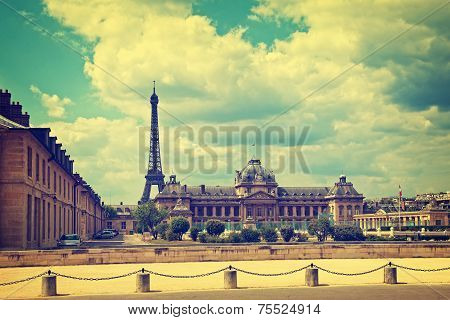Vintage Eiffel Tower