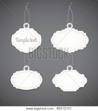 Soft decorative badges.