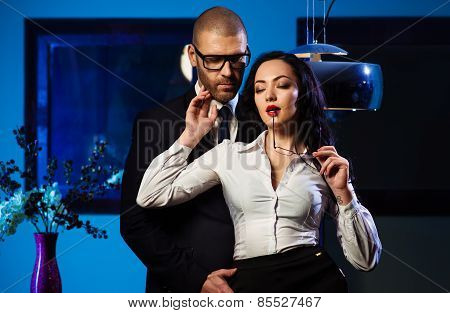 Couple in love