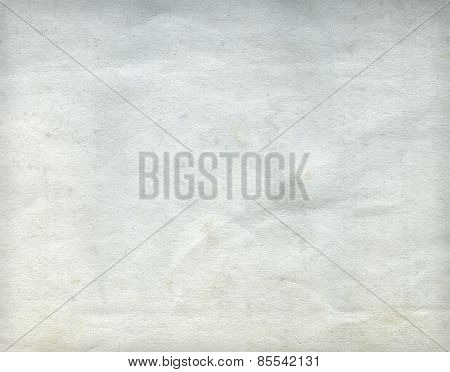 Old Wrinkled Dirty Grey Paper Sheet