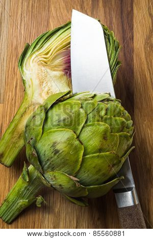 fresh artichokes