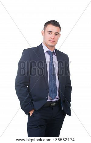 Confident businessman