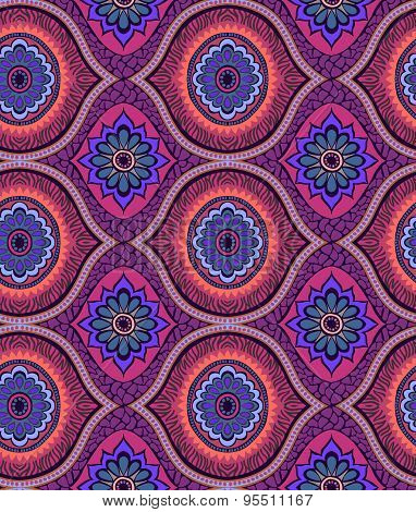 vector background, retro style