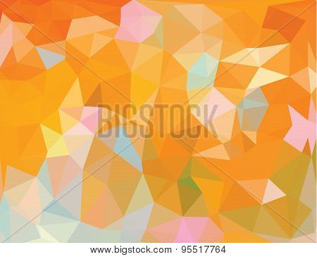 Geometric Background With Triangles And Space For Your Text