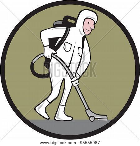 Industrial Cleaner Cleanroom Suit Vacuum
