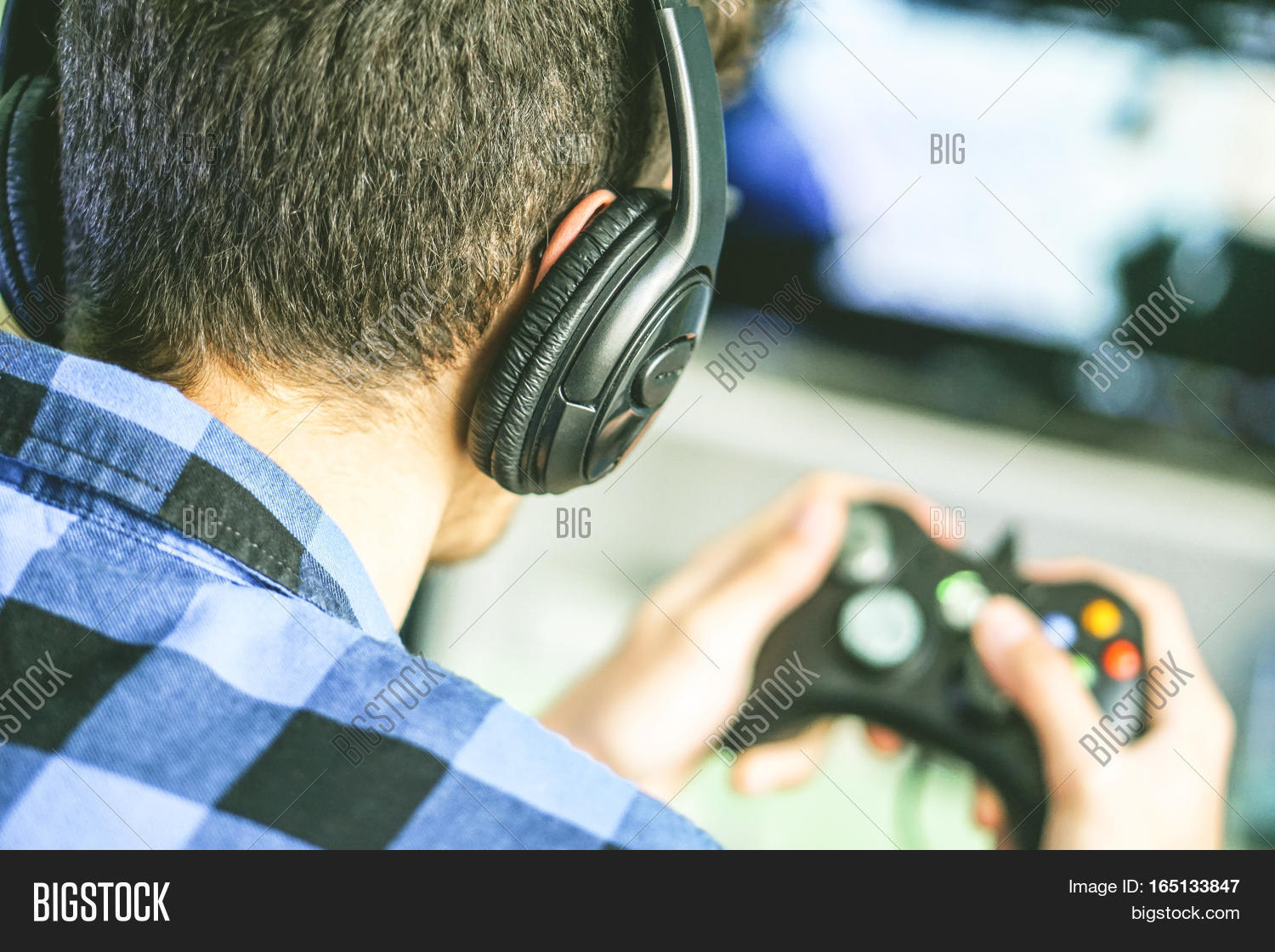 Video Gamer Playing Image & Photo (Free Trial) Bigstock