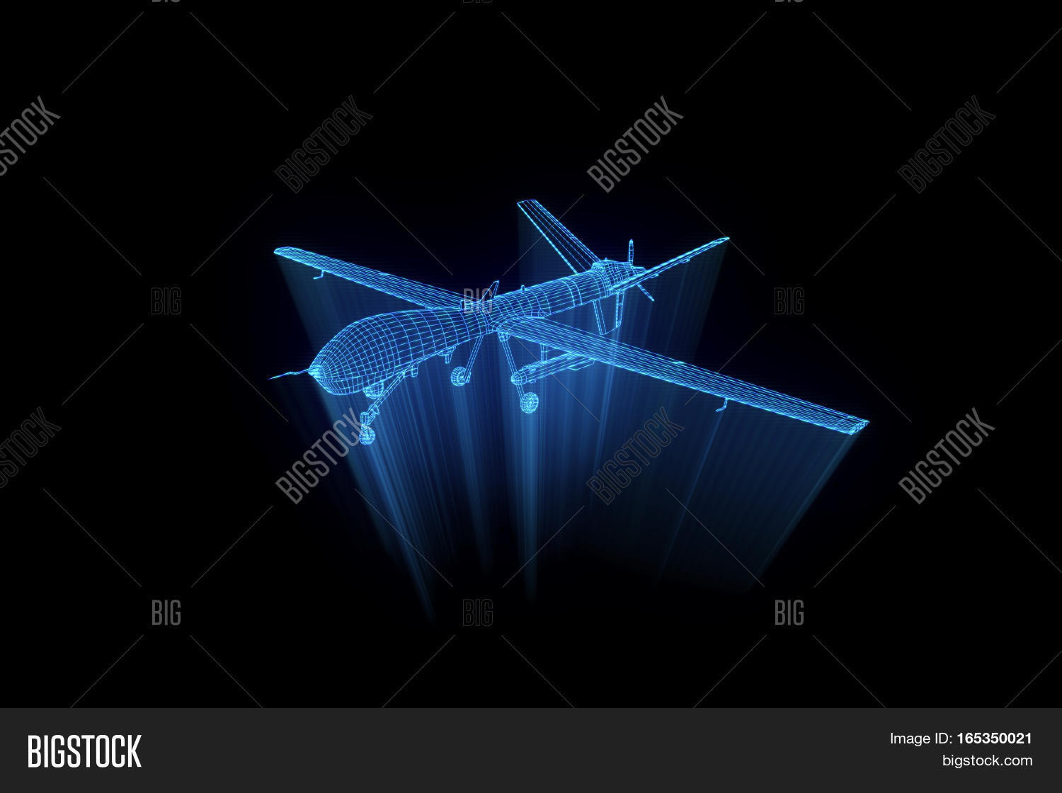 3D Drone Hologram Image & Photo (Free Trial) Bigstock