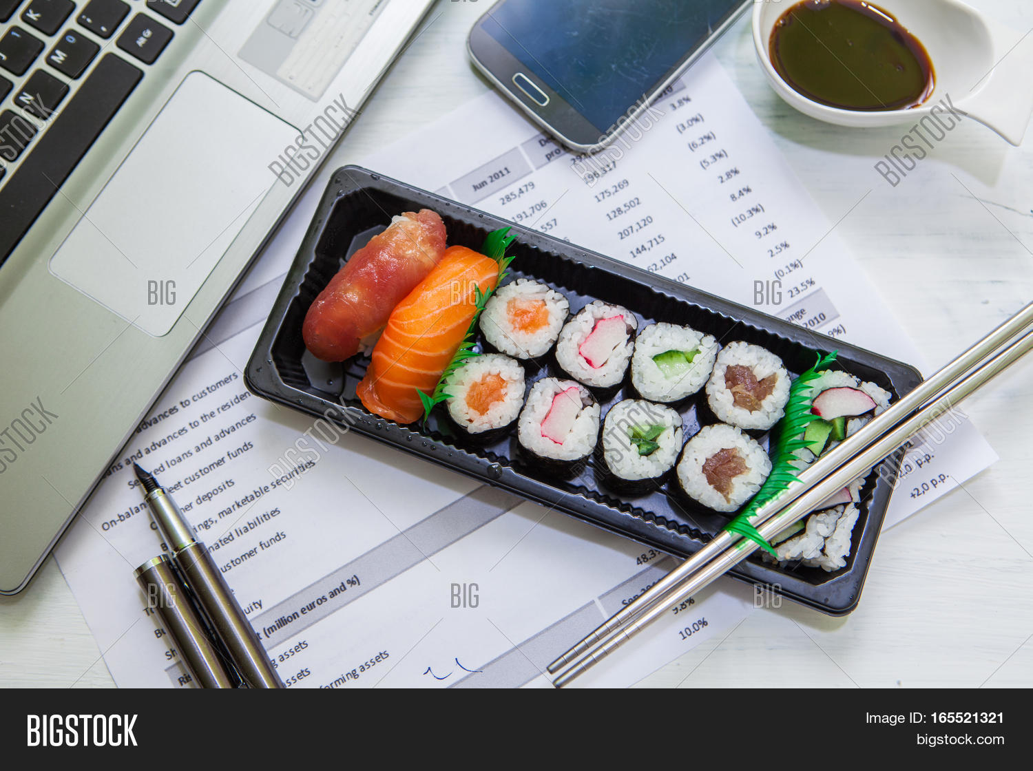 Sushi Lunch Box Eat Image & Photo (Free Trial) Bigstock