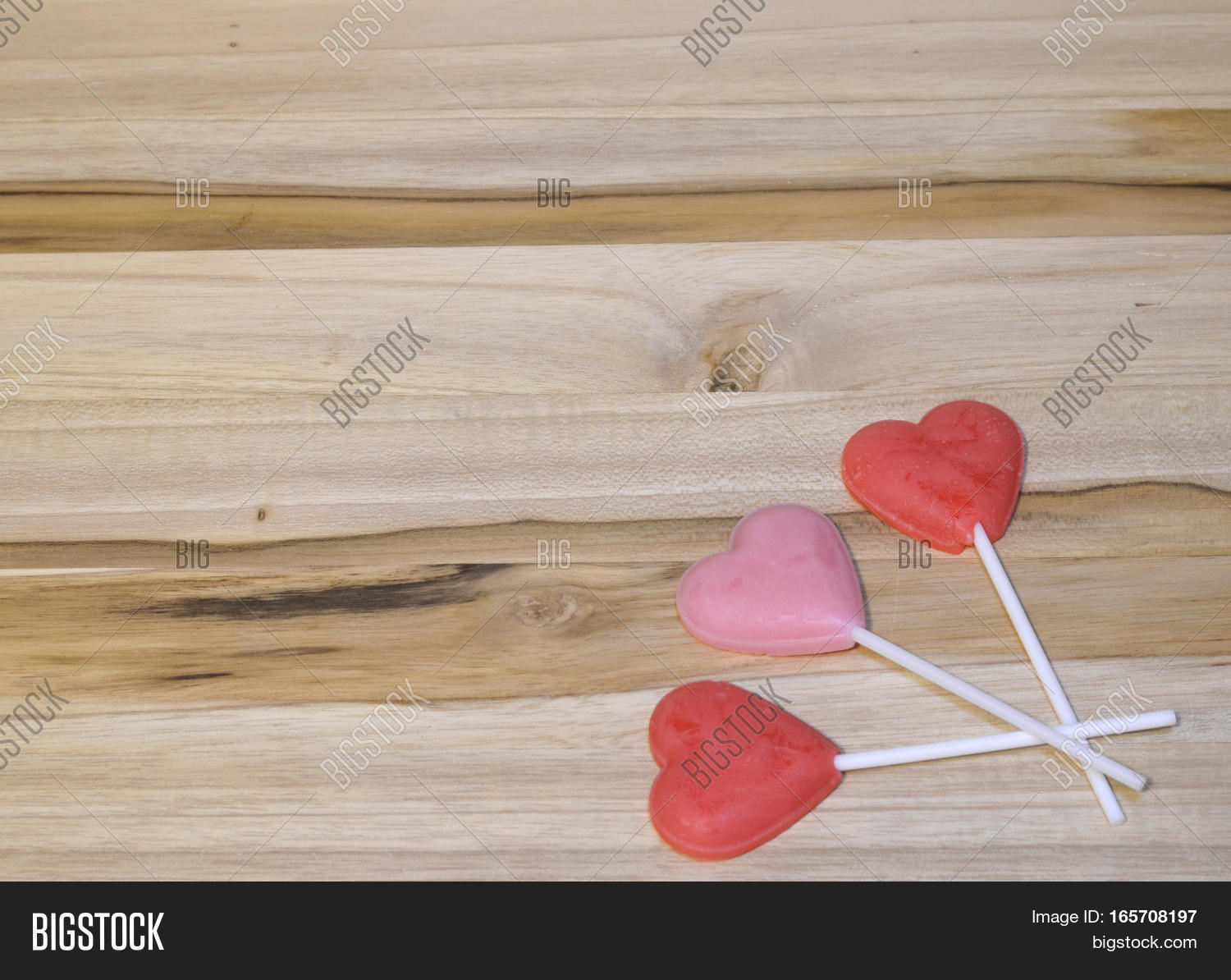 Yummy Lollipop Hearts Image & Photo (Free Trial) | Bigstock