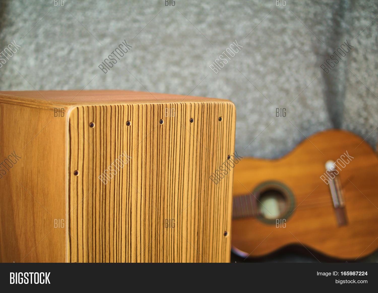 Cajon Guitar. Super Image & Photo (Free Trial) Bigstock