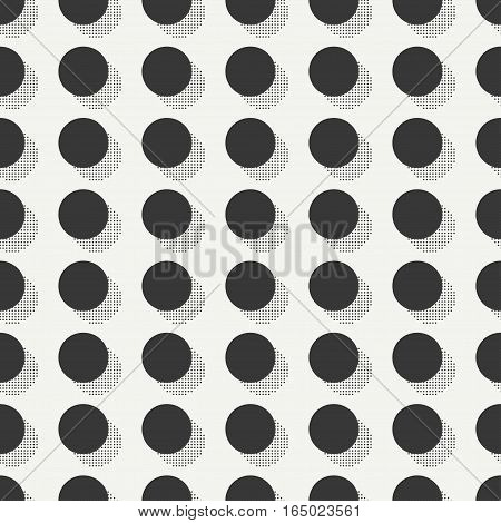 Retro memphis geometric line shapes seamless patterns. Hipster fashion 80-90s. Abstract jumble textures. Black and white. Circle, round, dot. Memphis style for printing, design, poster.