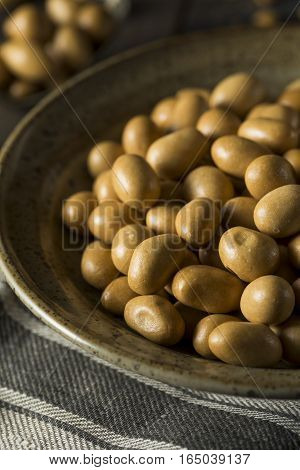 Homemade Brown Japanese Peanuts
