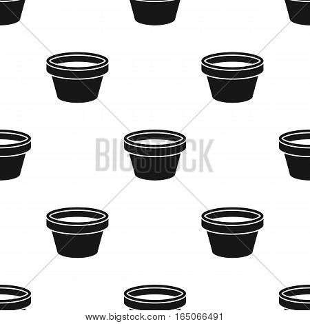 Cap for tattoo ink icon black. Single tattoo icon from the big studio black. - stock vector