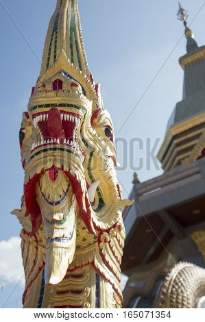 Thailand Isan Udon Thani Wat Phothisomphon