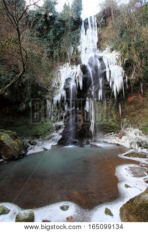 The Frozen Waterfall - Conca Della Campania