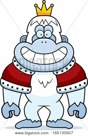 Cartoon Yeti King