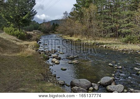 Black Iskar river in Rila mountain, Bulgaria